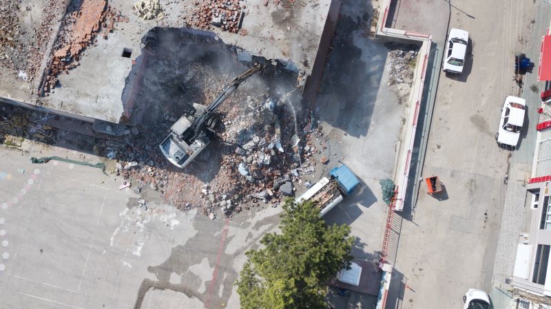 Excavation for Foundation Site