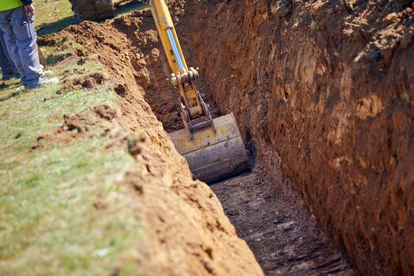 Backyard Trenching